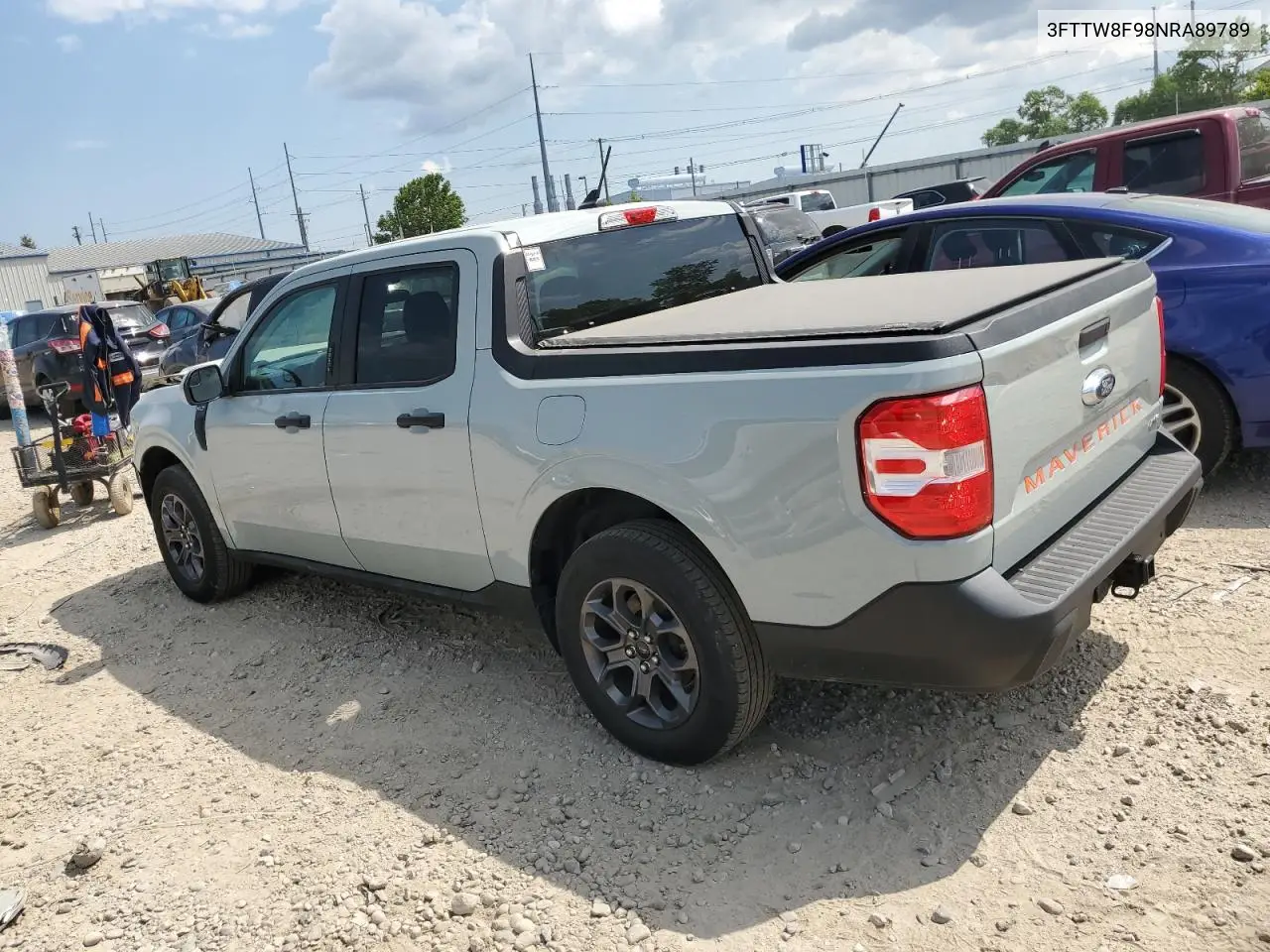 2022 Ford Maverick Xl VIN: 3FTTW8F98NRA89789 Lot: 62876355
