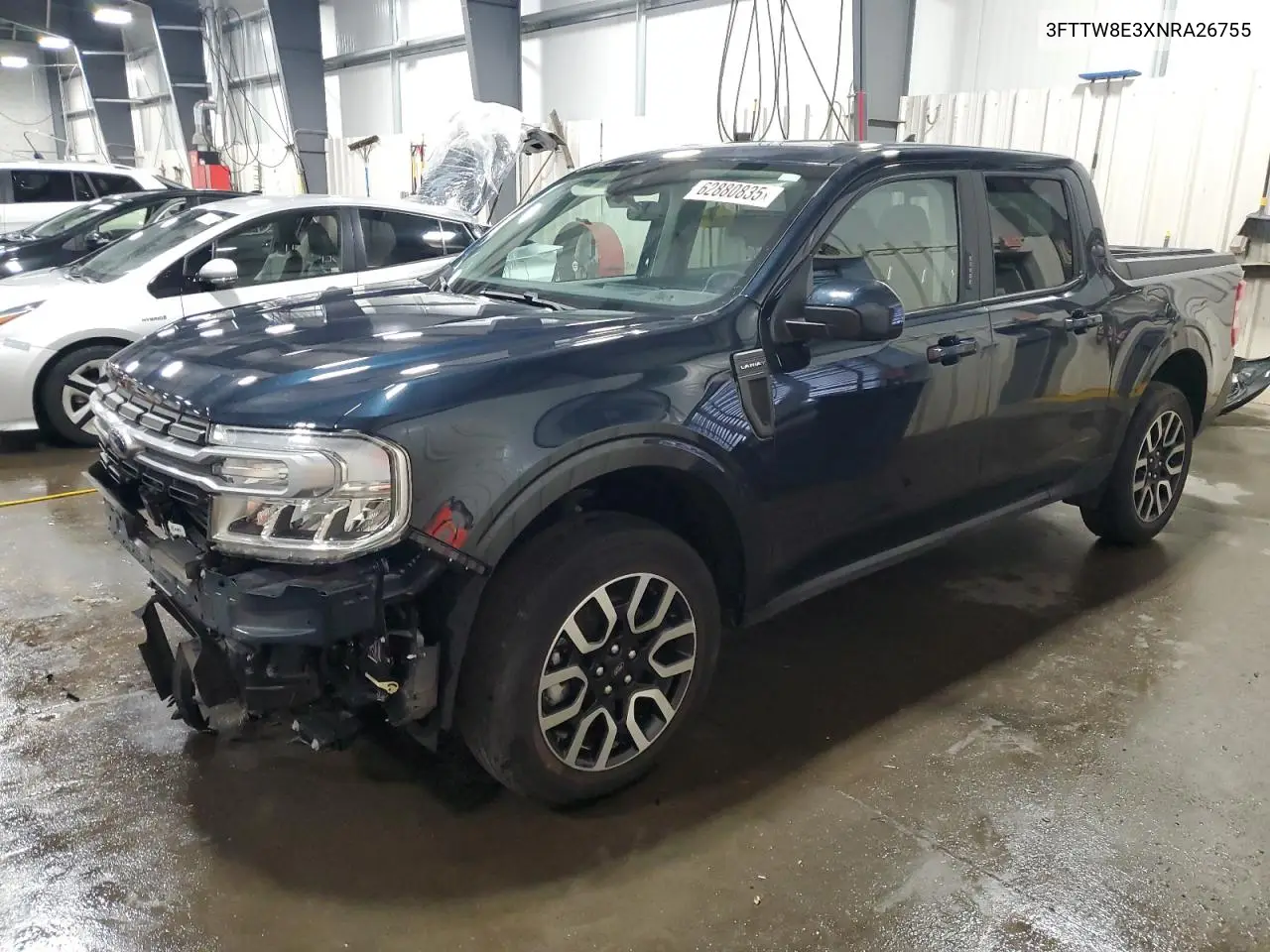 2022 Ford Maverick Xl VIN: 3FTTW8E3XNRA26755 Lot: 62880835