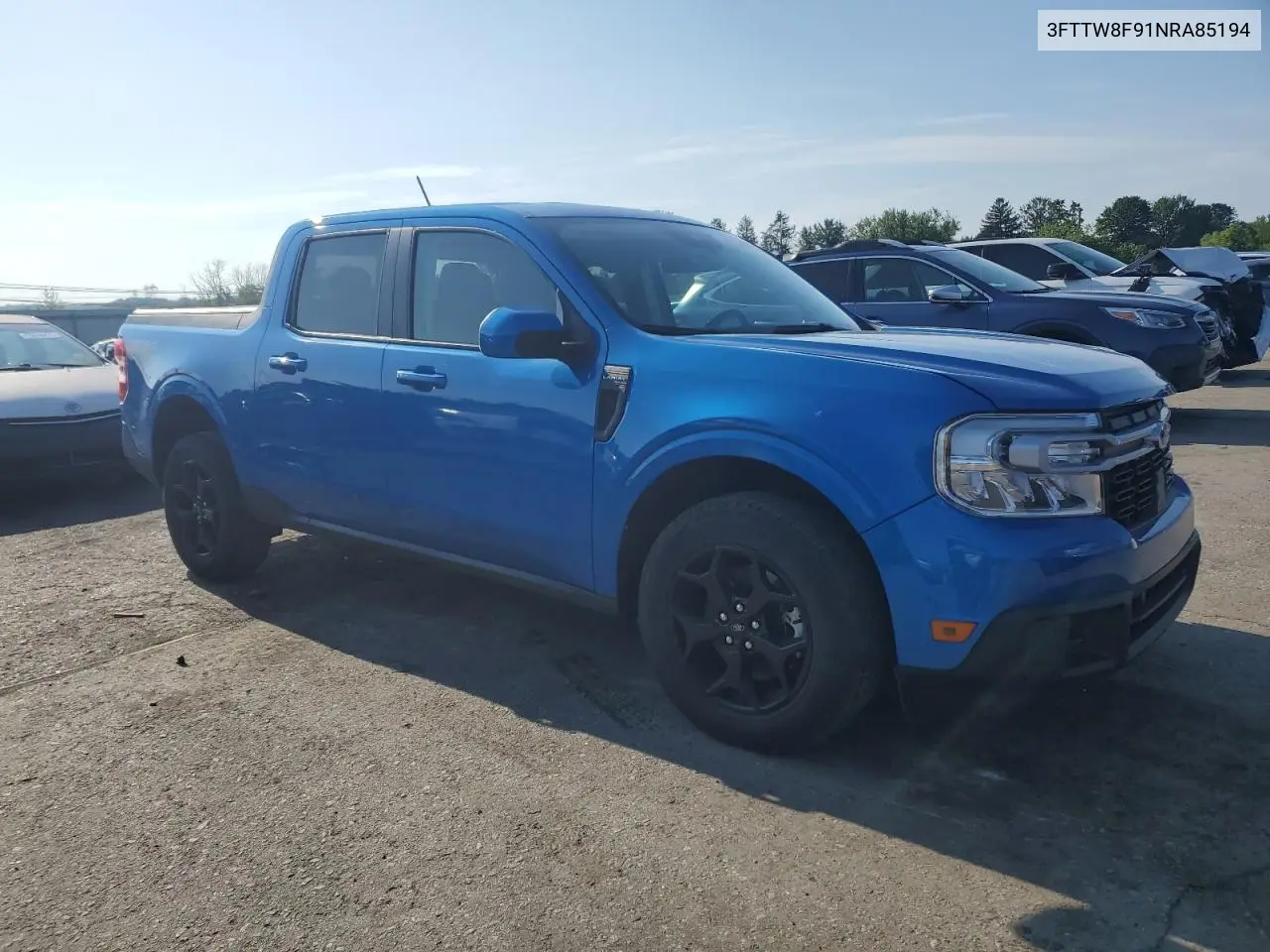 2022 Ford Maverick Xl VIN: 3FTTW8F91NRA85194 Lot: 63607805