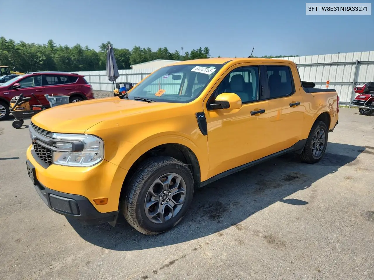 2022 Ford Maverick Xl VIN: 3FTTW8E31NRA33271 Lot: 64040755