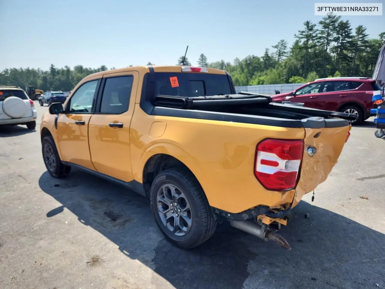 2022 Ford Maverick Xl VIN: 3FTTW8E31NRA33271 Lot: 64040755