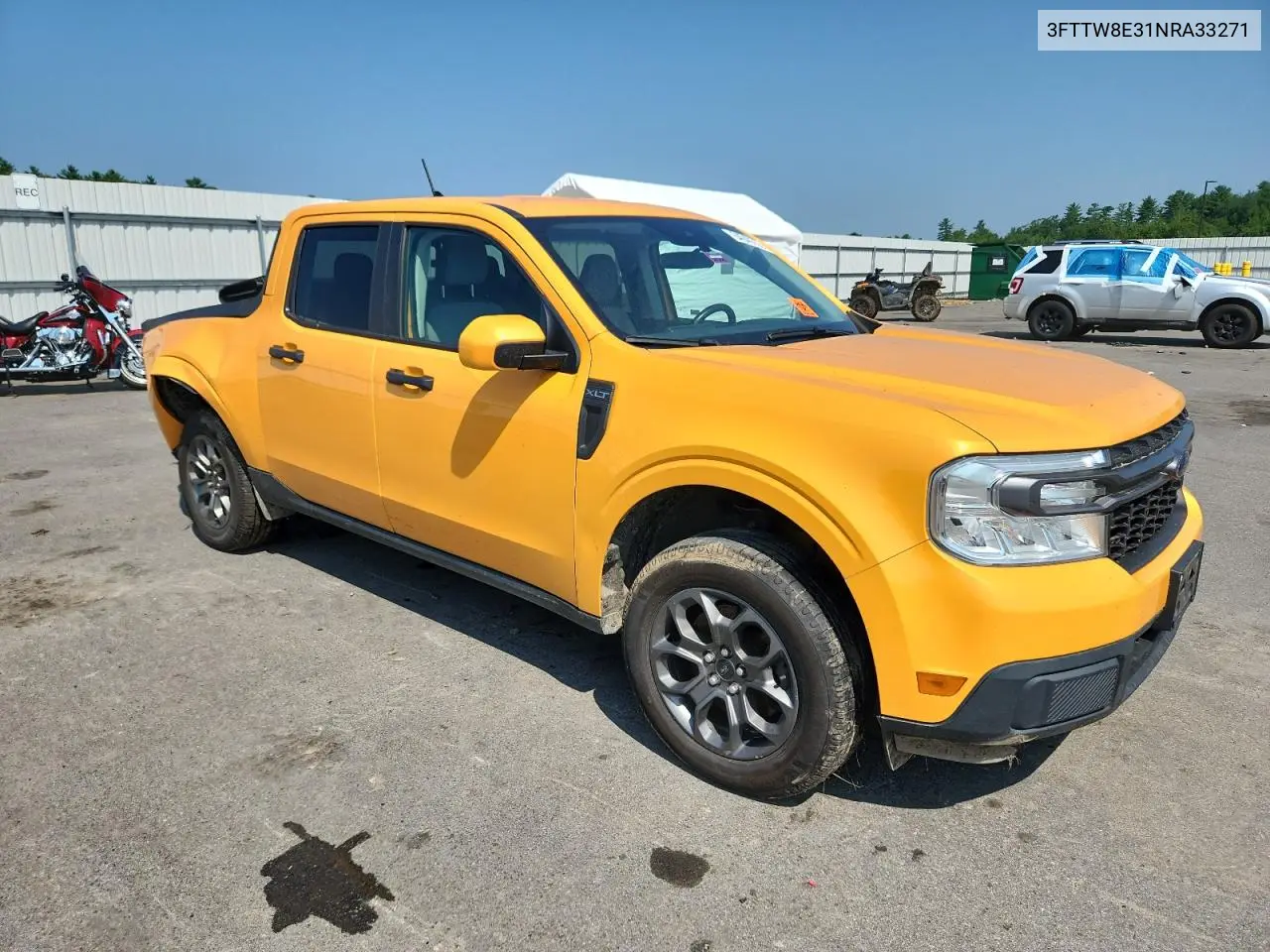 2022 Ford Maverick Xl VIN: 3FTTW8E31NRA33271 Lot: 64040755