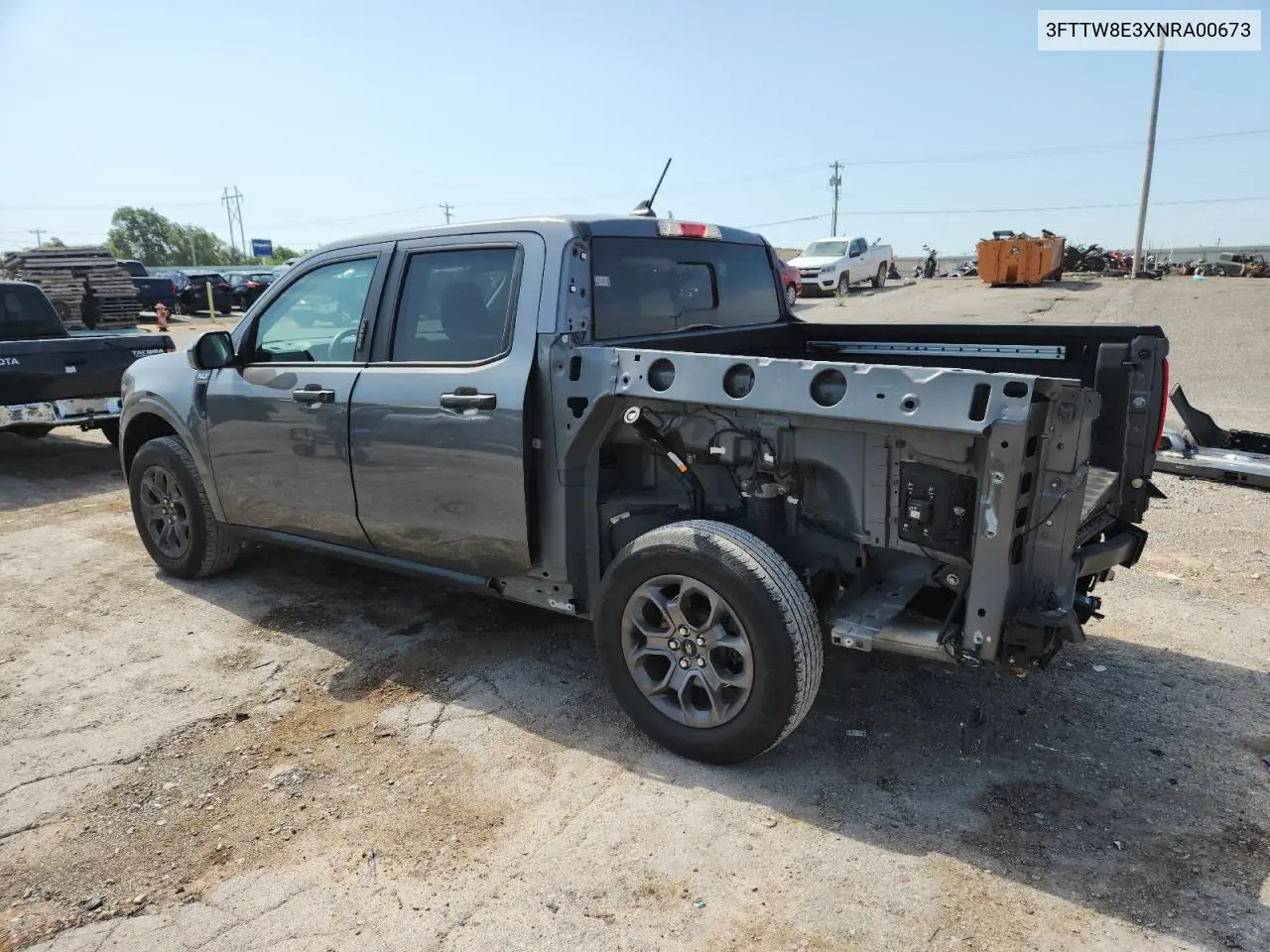 2022 Ford Maverick Xl VIN: 3FTTW8E3XNRA00673 Lot: 64135995