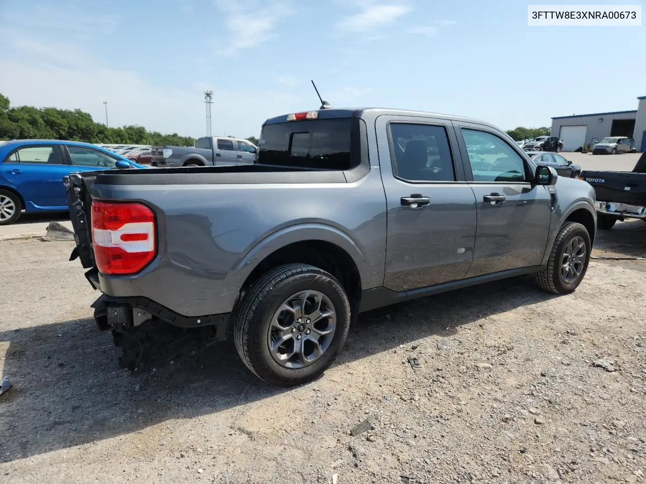 2022 Ford Maverick Xl VIN: 3FTTW8E3XNRA00673 Lot: 64135995