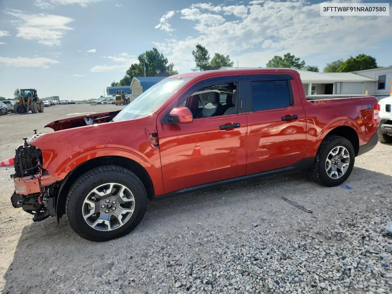 2022 Ford Maverick Xl VIN: 3FTTW8F91NRA07580 Lot: 64796455