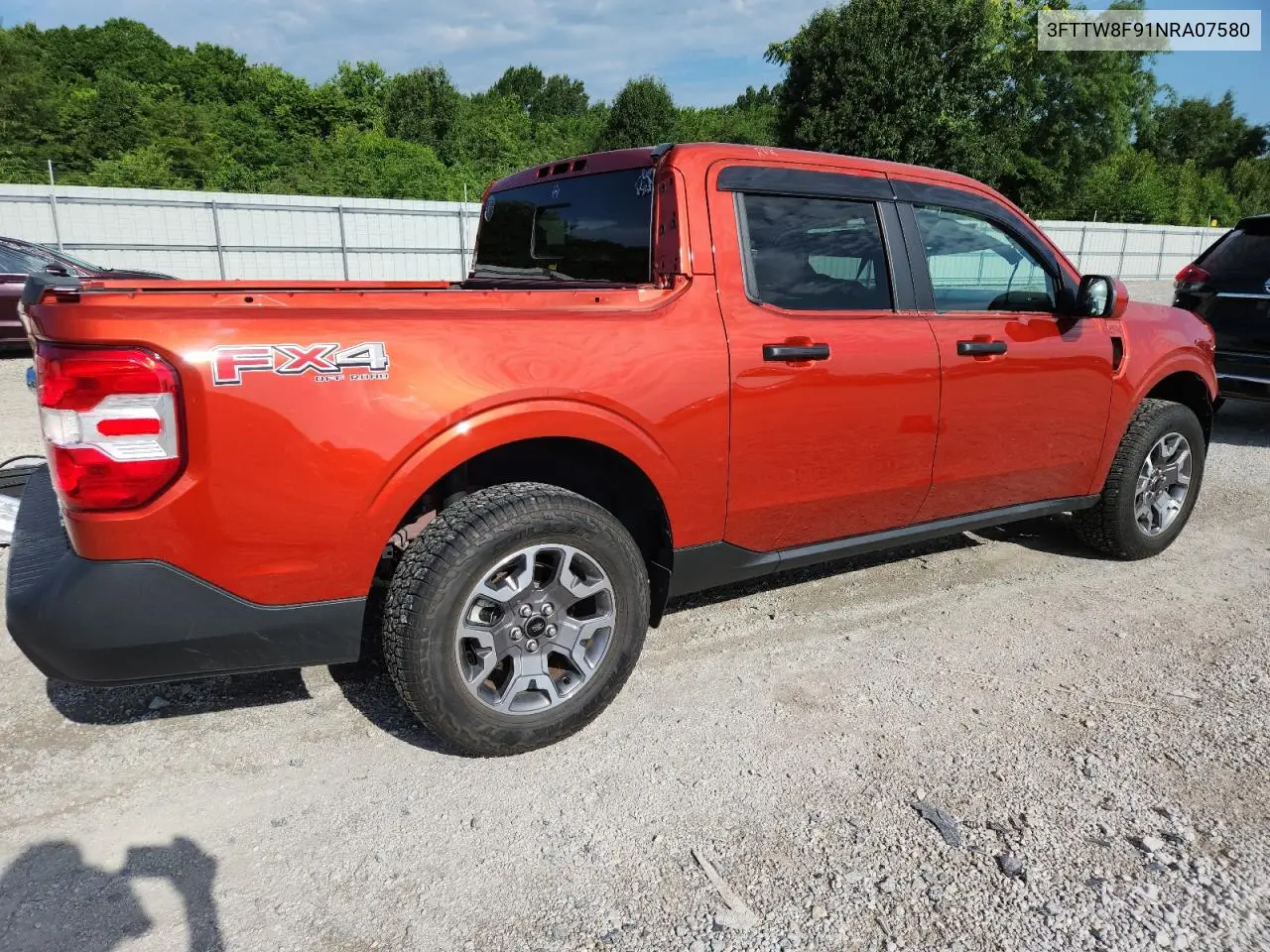 2022 Ford Maverick Xl VIN: 3FTTW8F91NRA07580 Lot: 64796455