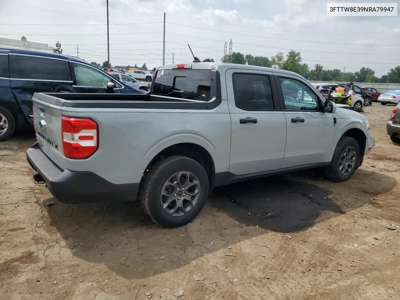2022 Ford Maverick Xl VIN: 3FTTW8E39NRA79947 Lot: 65006995