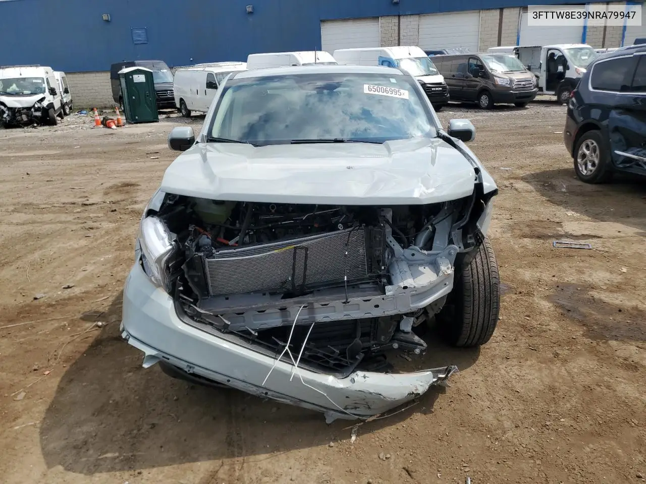 2022 Ford Maverick Xl VIN: 3FTTW8E39NRA79947 Lot: 65006995