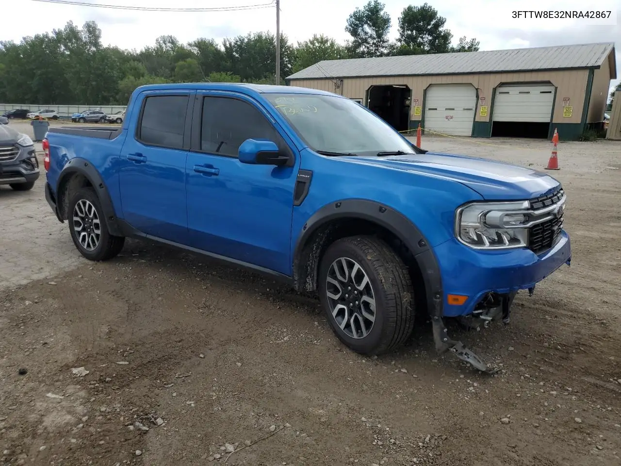 2022 Ford Maverick Xl VIN: 3FTTW8E32NRA42867 Lot: 65681085