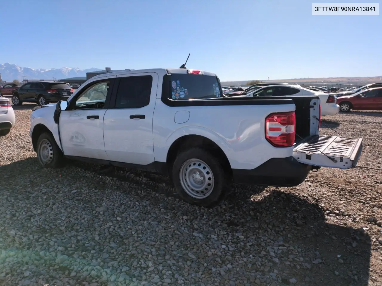 2022 Ford Maverick Xl VIN: 3FTTW8F90NRA13841 Lot: 79780234
