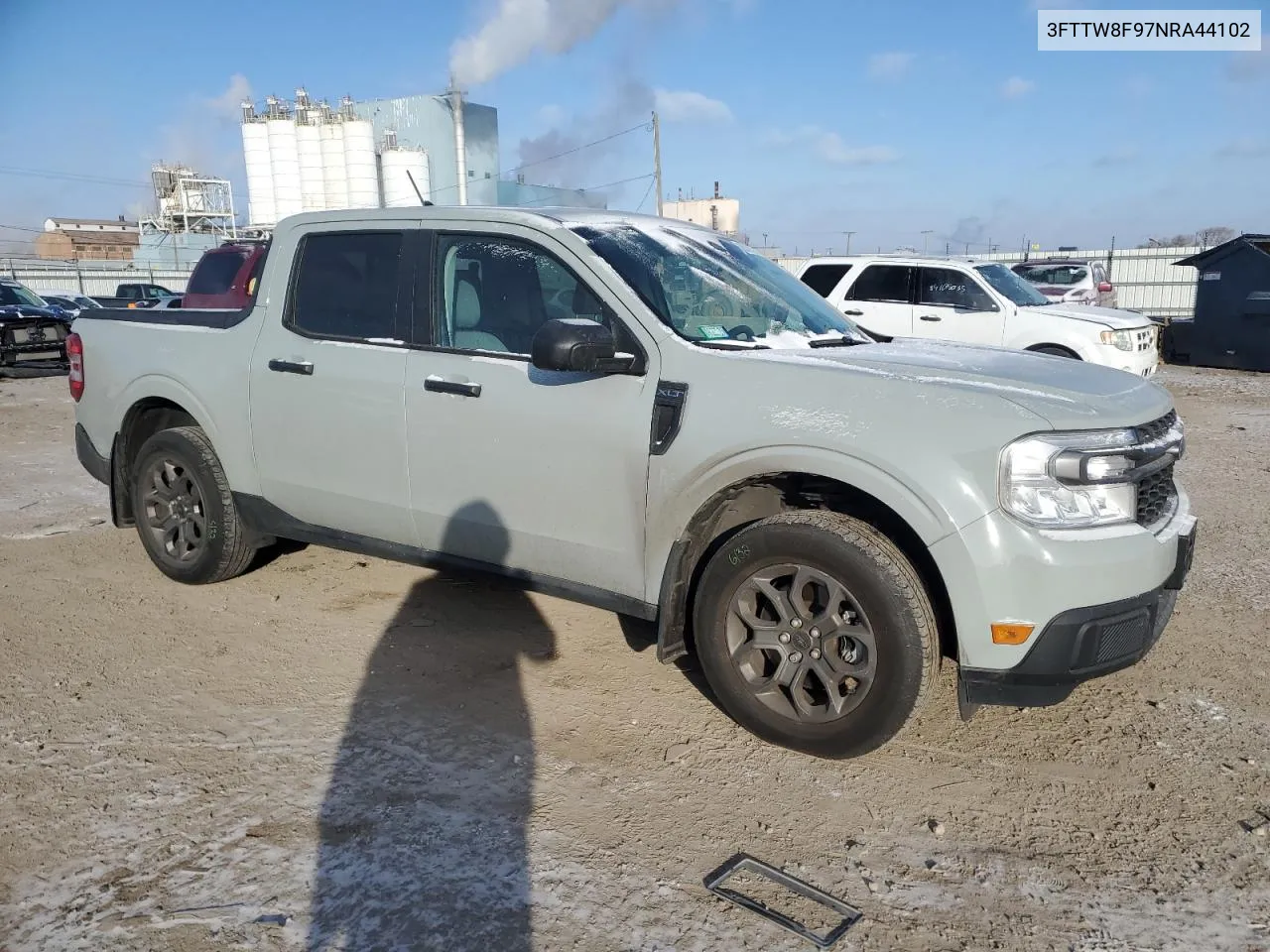 2022 Ford Maverick Xl VIN: 3FTTW8F97NRA44102 Lot: 88788565