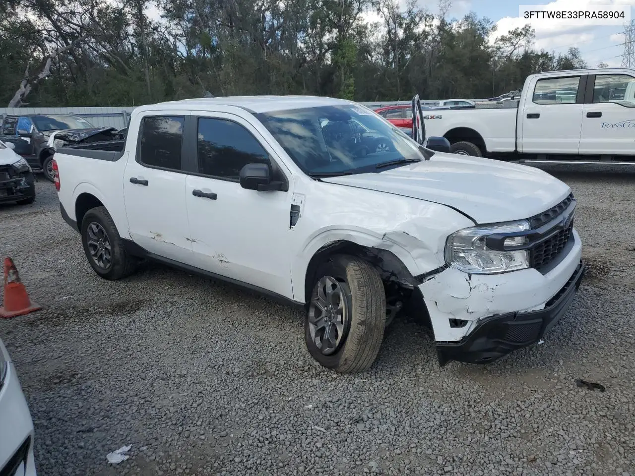 2023 Ford Maverick Xl VIN: 3FTTW8E33PRA58904 Lot: 45103625