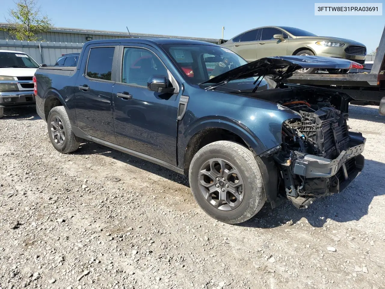 2023 Ford Maverick Xl VIN: 3FTTW8E31PRA03691 Lot: 56344345