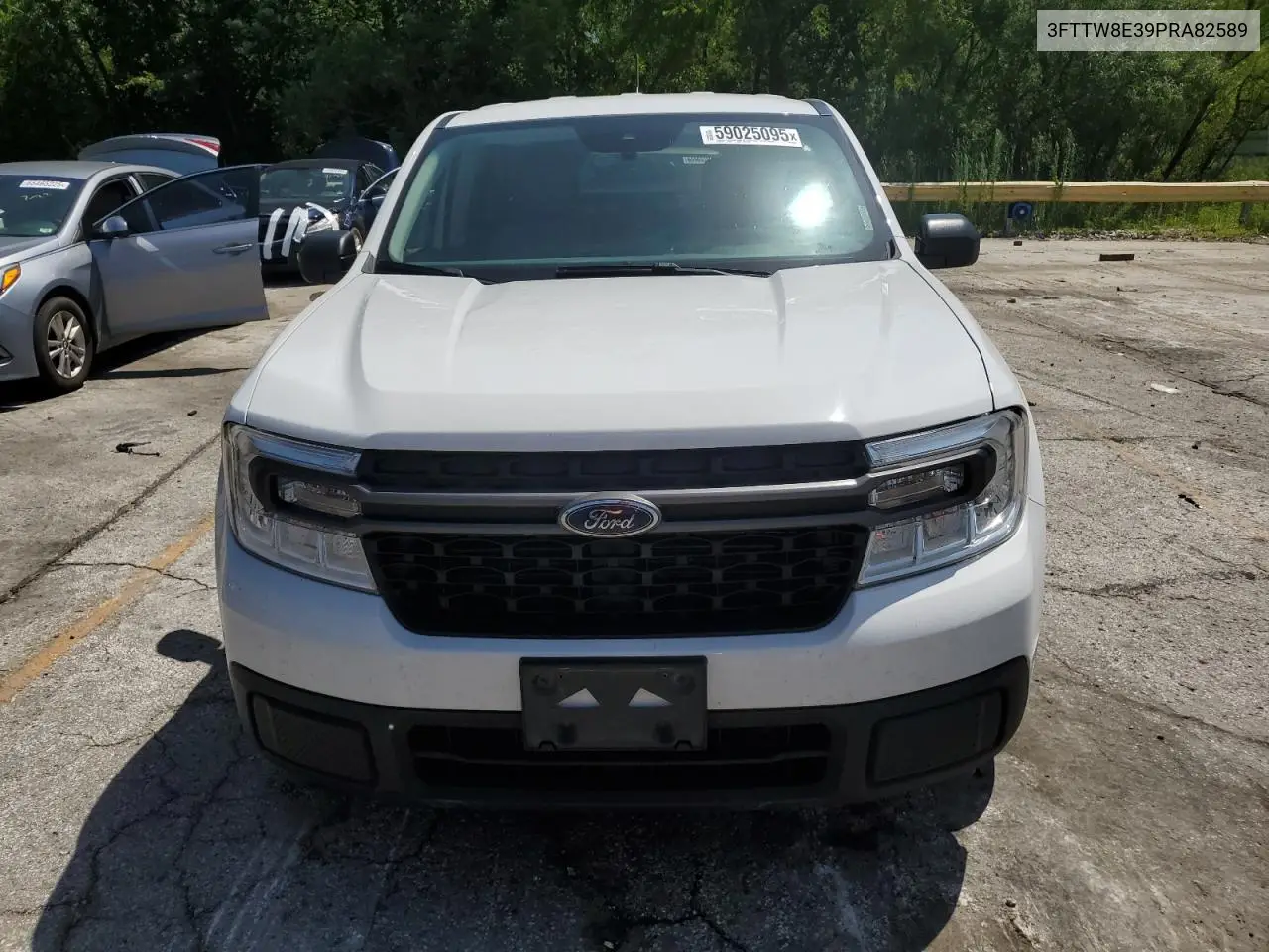 2023 Ford Maverick Xl VIN: 3FTTW8E39PRA82589 Lot: 59025095