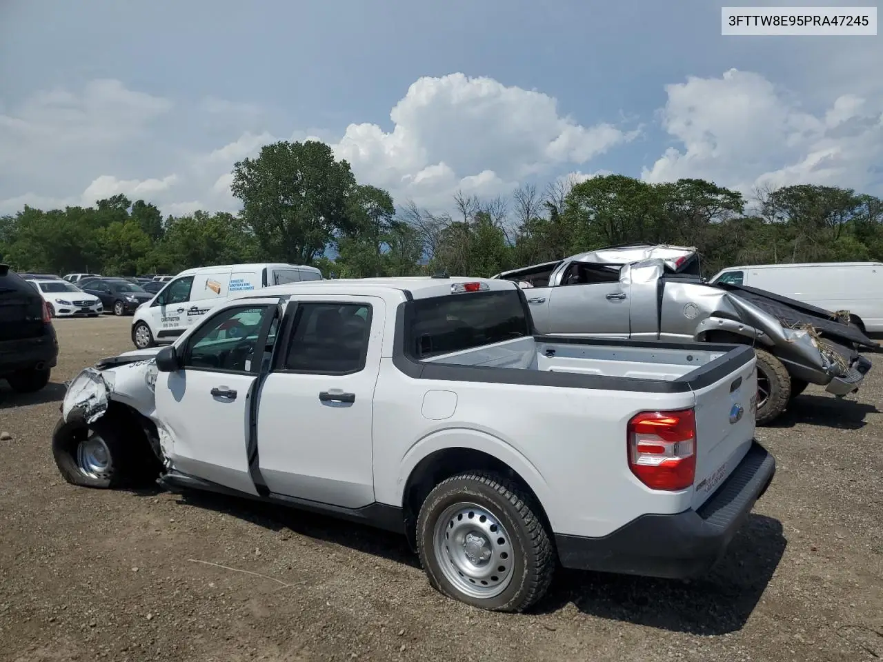 2023 Ford Maverick Xl VIN: 3FTTW8E95PRA47245 Lot: 62564425