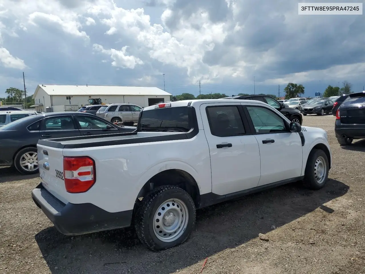 2023 Ford Maverick Xl VIN: 3FTTW8E95PRA47245 Lot: 62564425