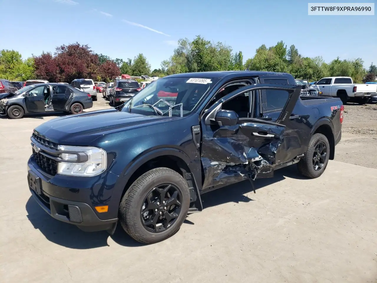 2023 Ford Maverick Xl VIN: 3FTTW8F9XPRA96990 Lot: 63101095