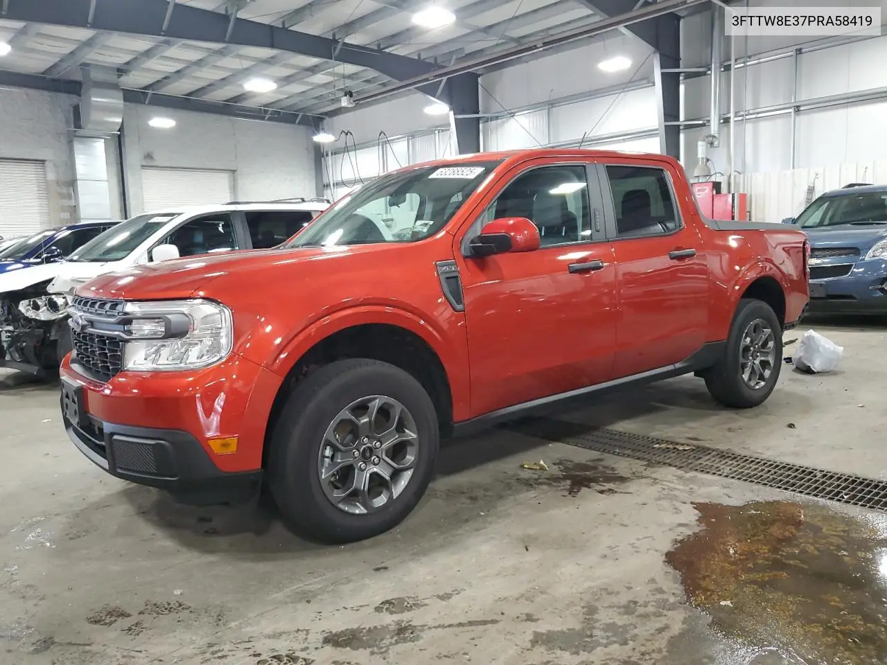 2023 Ford Maverick Xl VIN: 3FTTW8E37PRA58419 Lot: 63288525