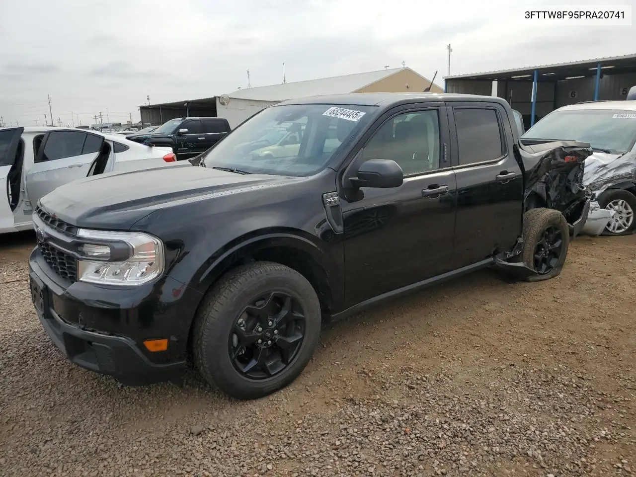 2023 Ford Maverick Xl VIN: 3FTTW8F95PRA20741 Lot: 65244485