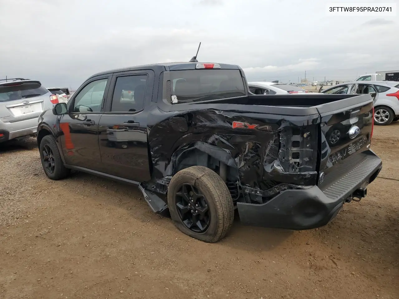 2023 Ford Maverick Xl VIN: 3FTTW8F95PRA20741 Lot: 65244485
