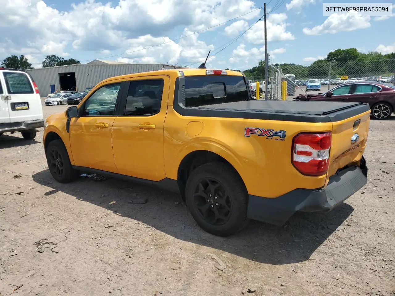 2023 Ford Maverick Xl VIN: 3FTTW8F98PRA55094 Lot: 65560245