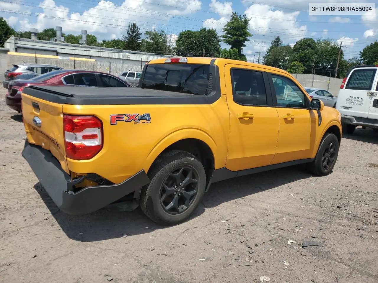 2023 Ford Maverick Xl VIN: 3FTTW8F98PRA55094 Lot: 65560245