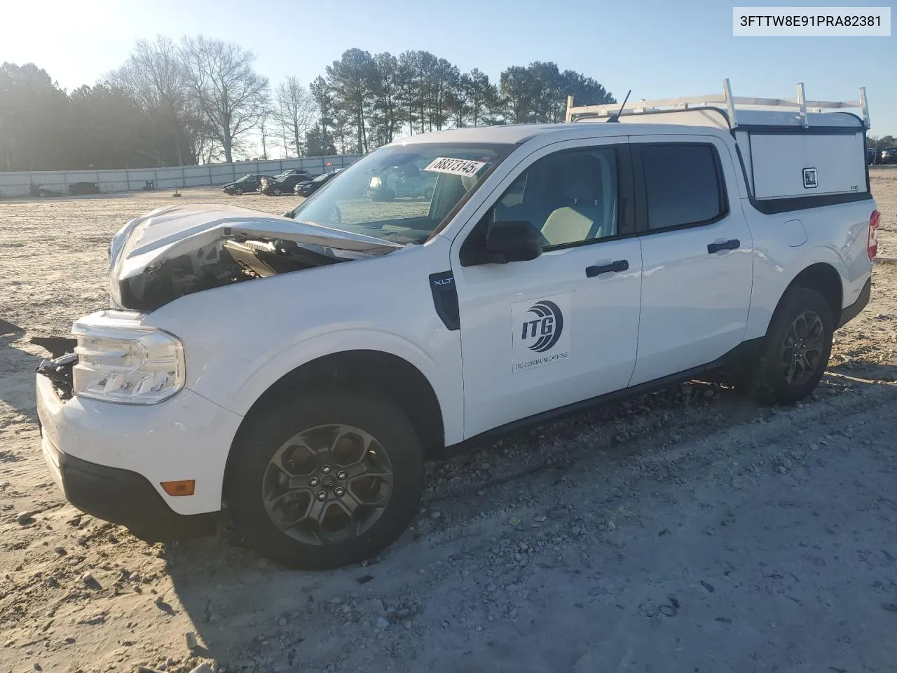 2023 Ford Maverick Xl VIN: 3FTTW8E91PRA82381 Lot: 88373145