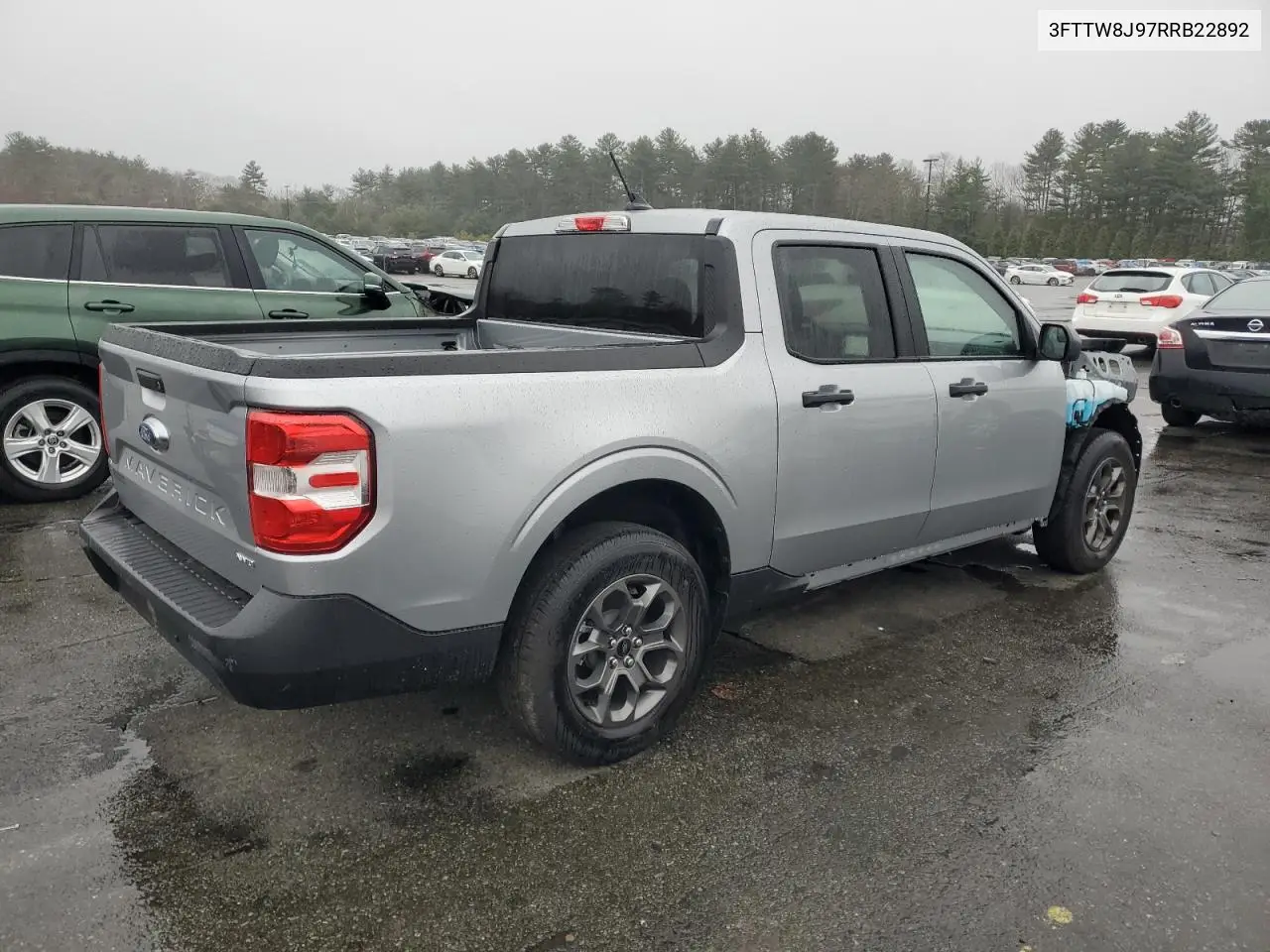 2024 Ford Maverick Xlt VIN: 3FTTW8J97RRB22892 Lot: 51173495