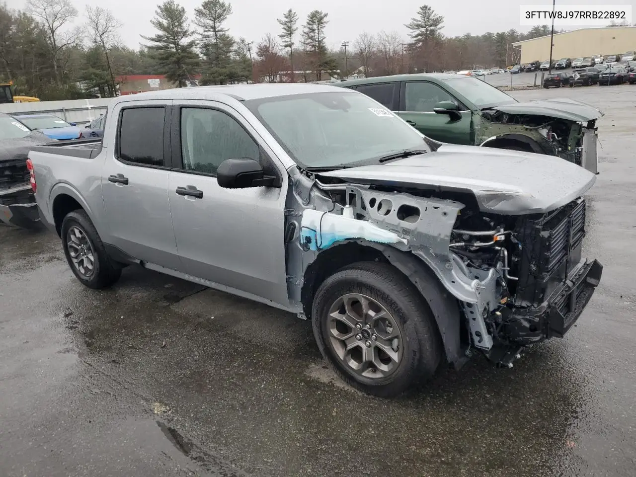 2024 Ford Maverick Xlt VIN: 3FTTW8J97RRB22892 Lot: 51173495