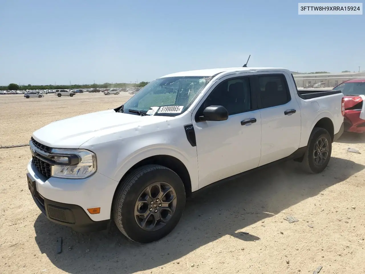 2024 Ford Maverick Xlt VIN: 3FTTW8H9XRRA15924 Lot: 51990865