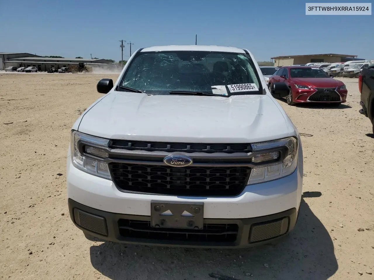 2024 Ford Maverick Xlt VIN: 3FTTW8H9XRRA15924 Lot: 51990865