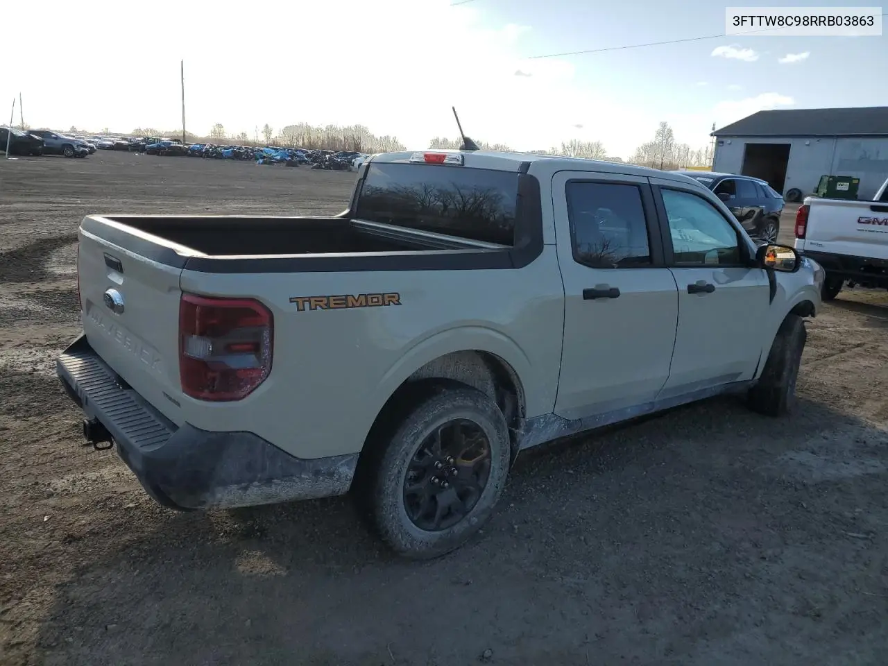 2024 Ford Maverick Xlt Tremor VIN: 3FTTW8C98RRB03863 Lot: 52021285
