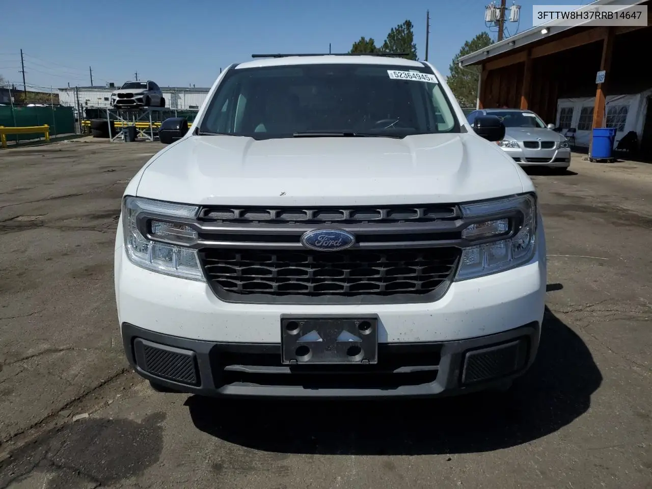 2024 Ford Maverick Xlt VIN: 3FTTW8H37RRB14647 Lot: 52364945