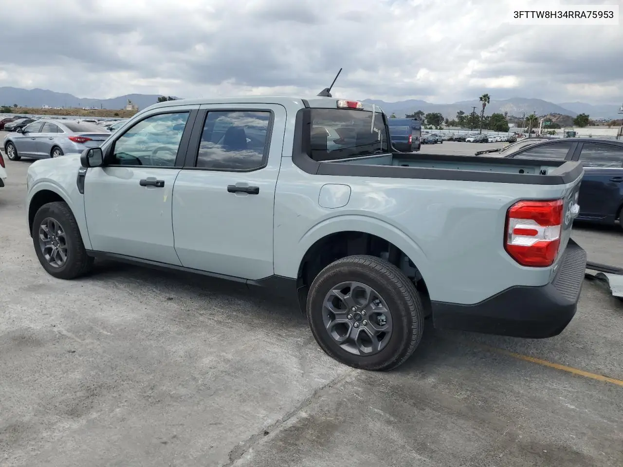 2024 Ford Maverick Xlt VIN: 3FTTW8H34RRA75953 Lot: 54225165