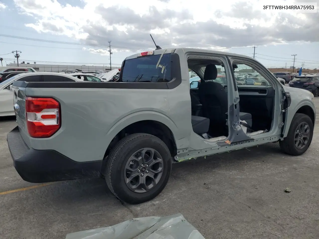2024 Ford Maverick Xlt VIN: 3FTTW8H34RRA75953 Lot: 54225165