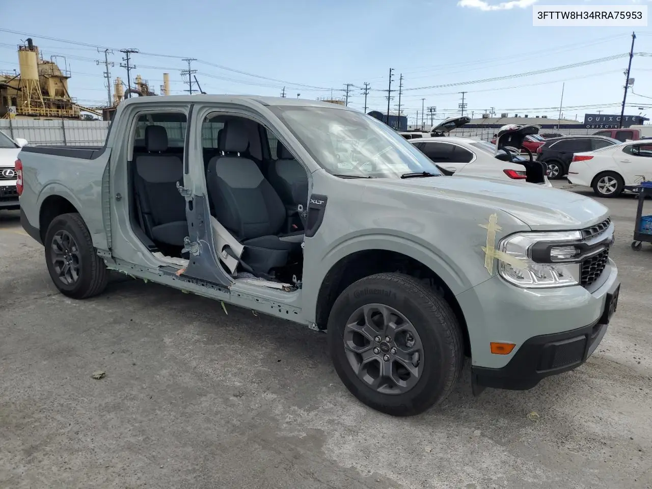 2024 Ford Maverick Xlt VIN: 3FTTW8H34RRA75953 Lot: 54225165