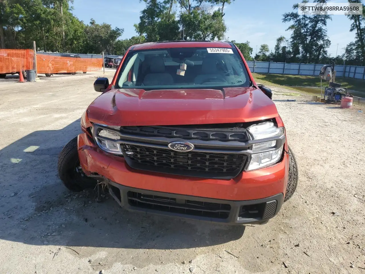 2024 Ford Maverick Xlt VIN: 3FTTW8J98RRA59608 Lot: 55347905