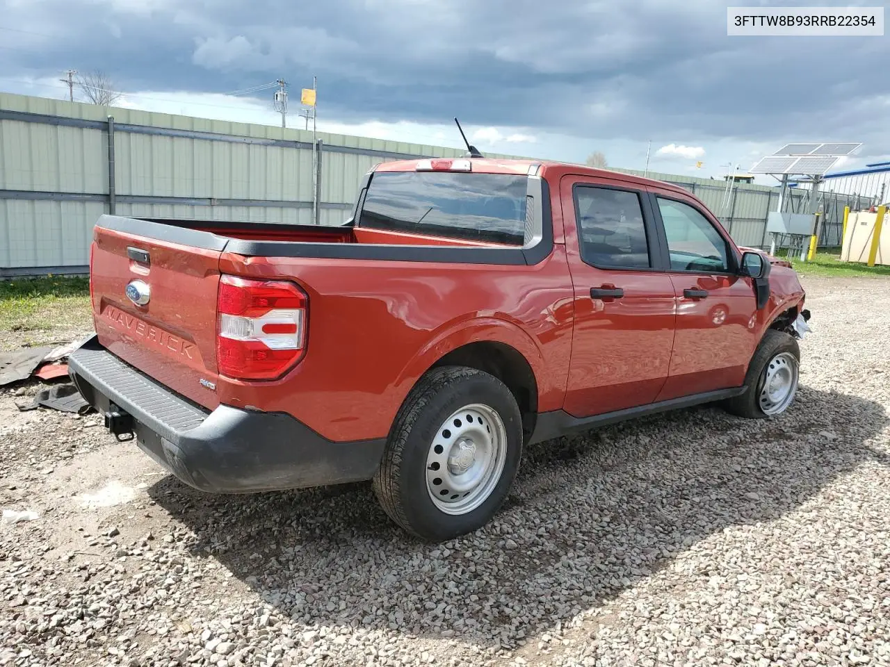 2024 Ford Maverick Xl VIN: 3FTTW8B93RRB22354 Lot: 55435465