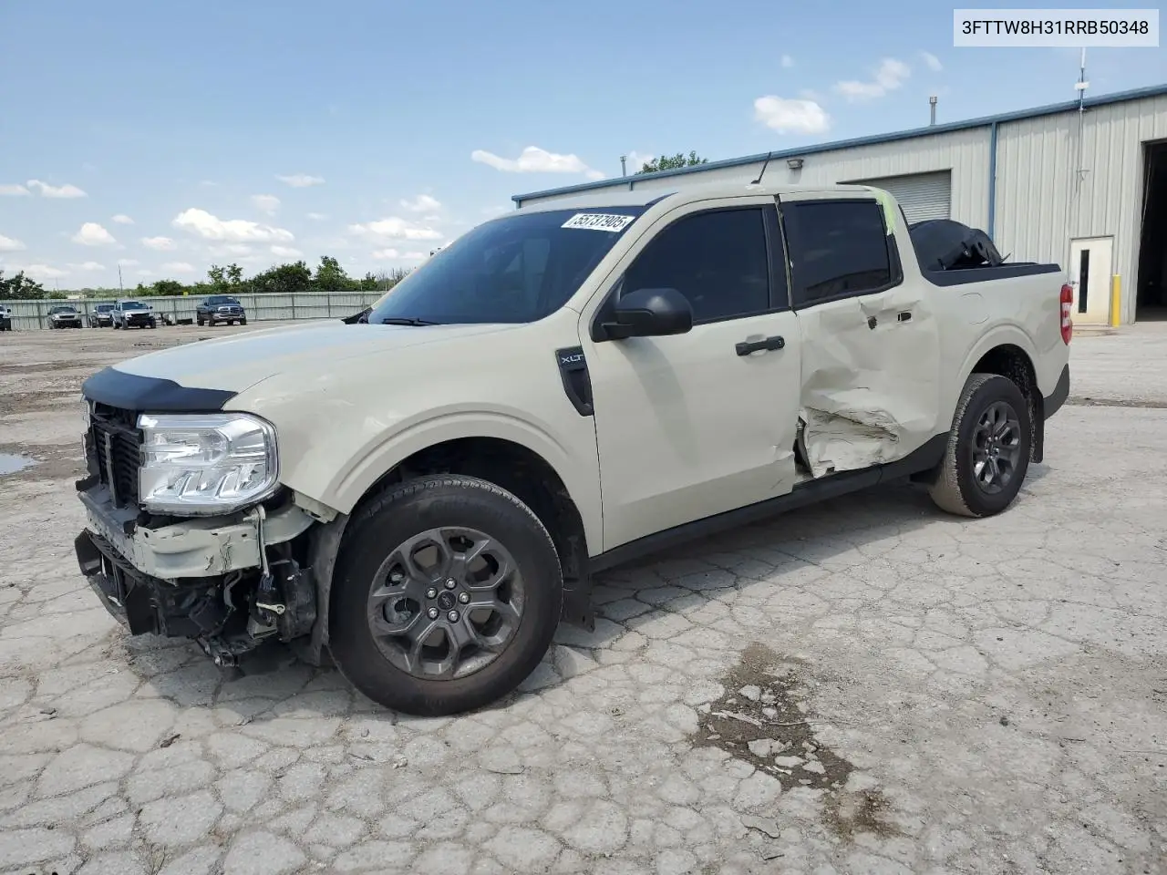 2024 Ford Maverick Xlt VIN: 3FTTW8H31RRB50348 Lot: 55737905