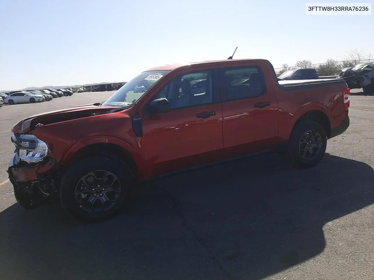 2024 Ford Maverick Xlt VIN: 3FTTW8H33RRA76236 Lot: 55961965