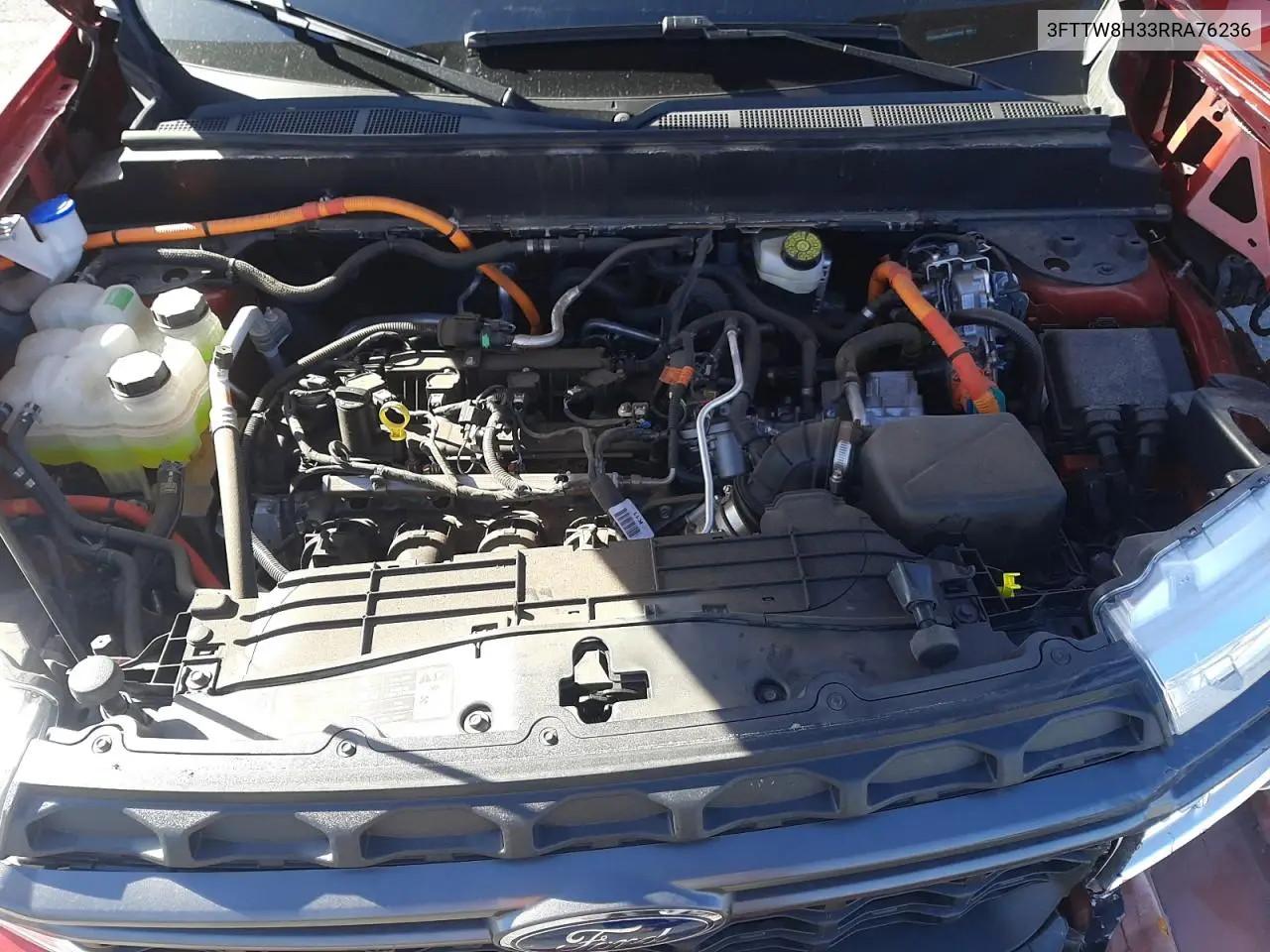 2024 Ford Maverick Xlt VIN: 3FTTW8H33RRA76236 Lot: 55961965