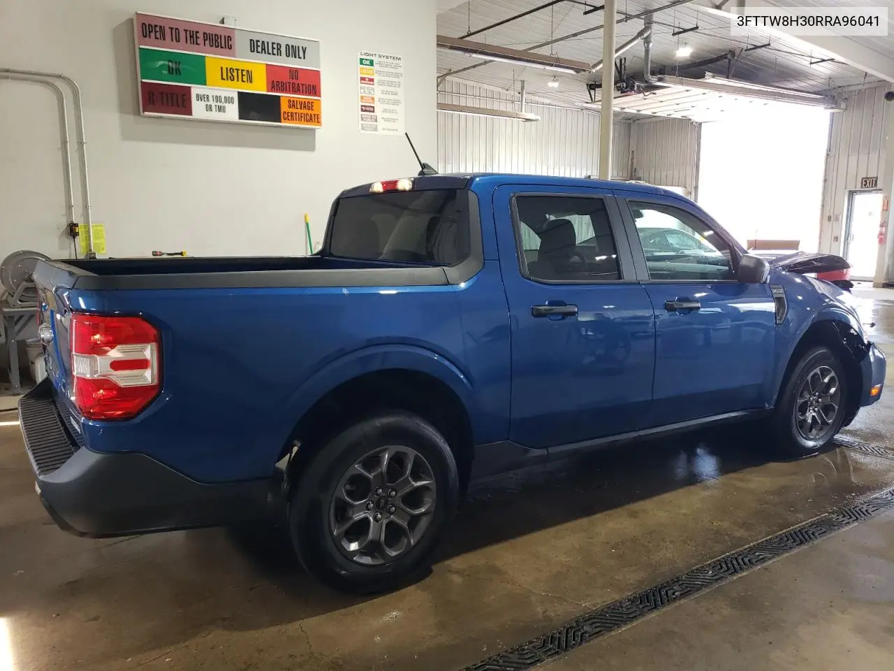 2024 Ford Maverick Xlt VIN: 3FTTW8H30RRA96041 Lot: 56012095