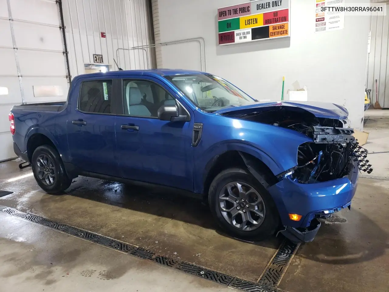 2024 Ford Maverick Xlt VIN: 3FTTW8H30RRA96041 Lot: 56012095