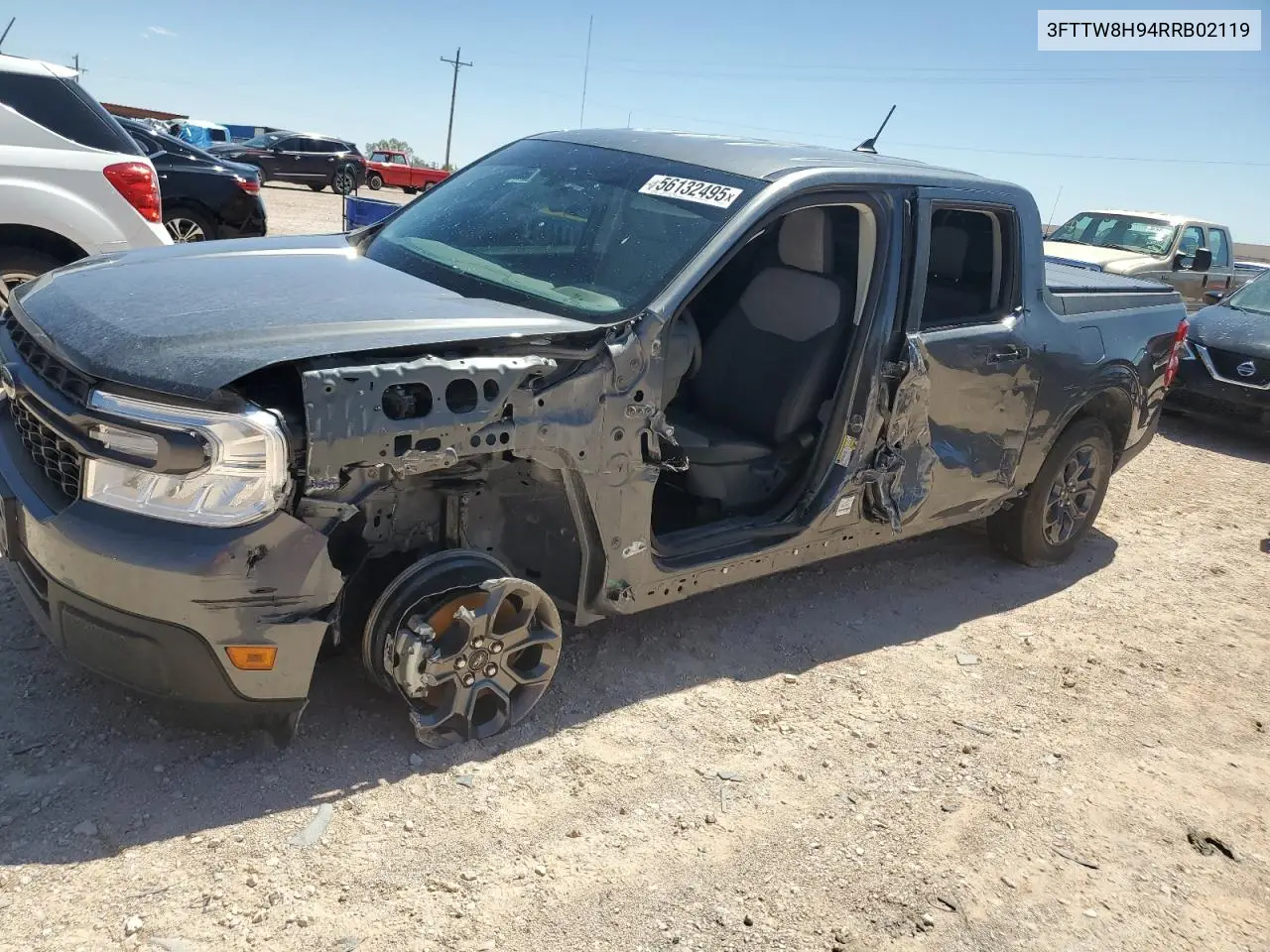 3fttw8h94rrb02119 3FTTW8H94RRB02119 2024 Ford Maverick Xlt