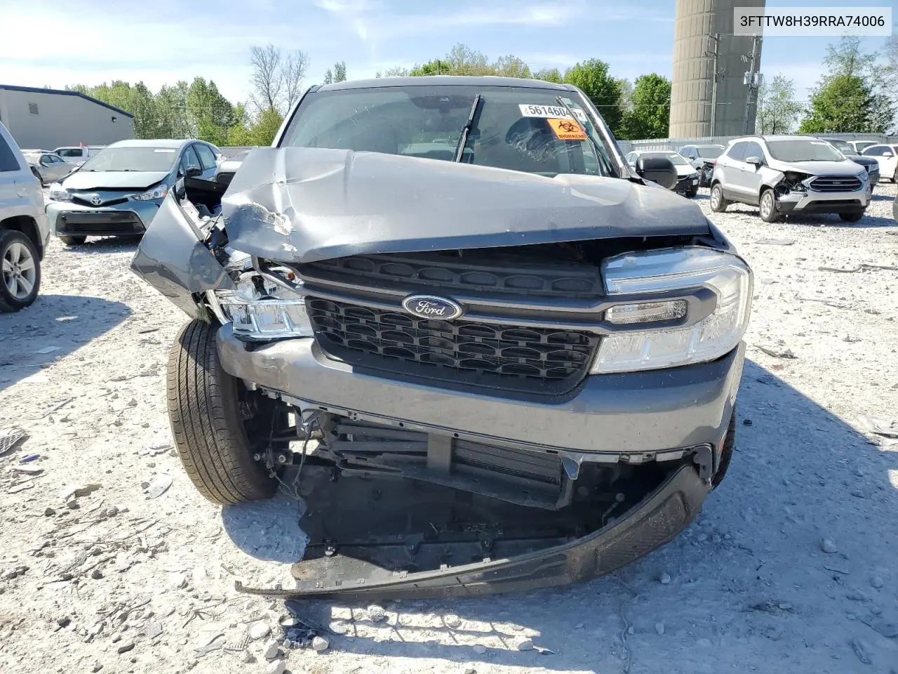 2024 Ford Maverick Xlt VIN: 3FTTW8H39RRA74006 Lot: 56146045