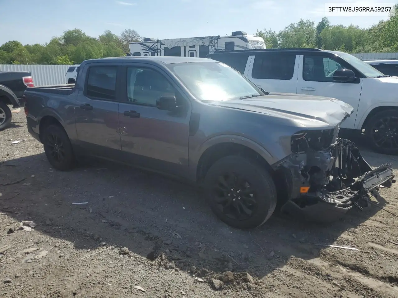 2024 Ford Maverick Xlt VIN: 3FTTW8J95RRA59257 Lot: 56669635