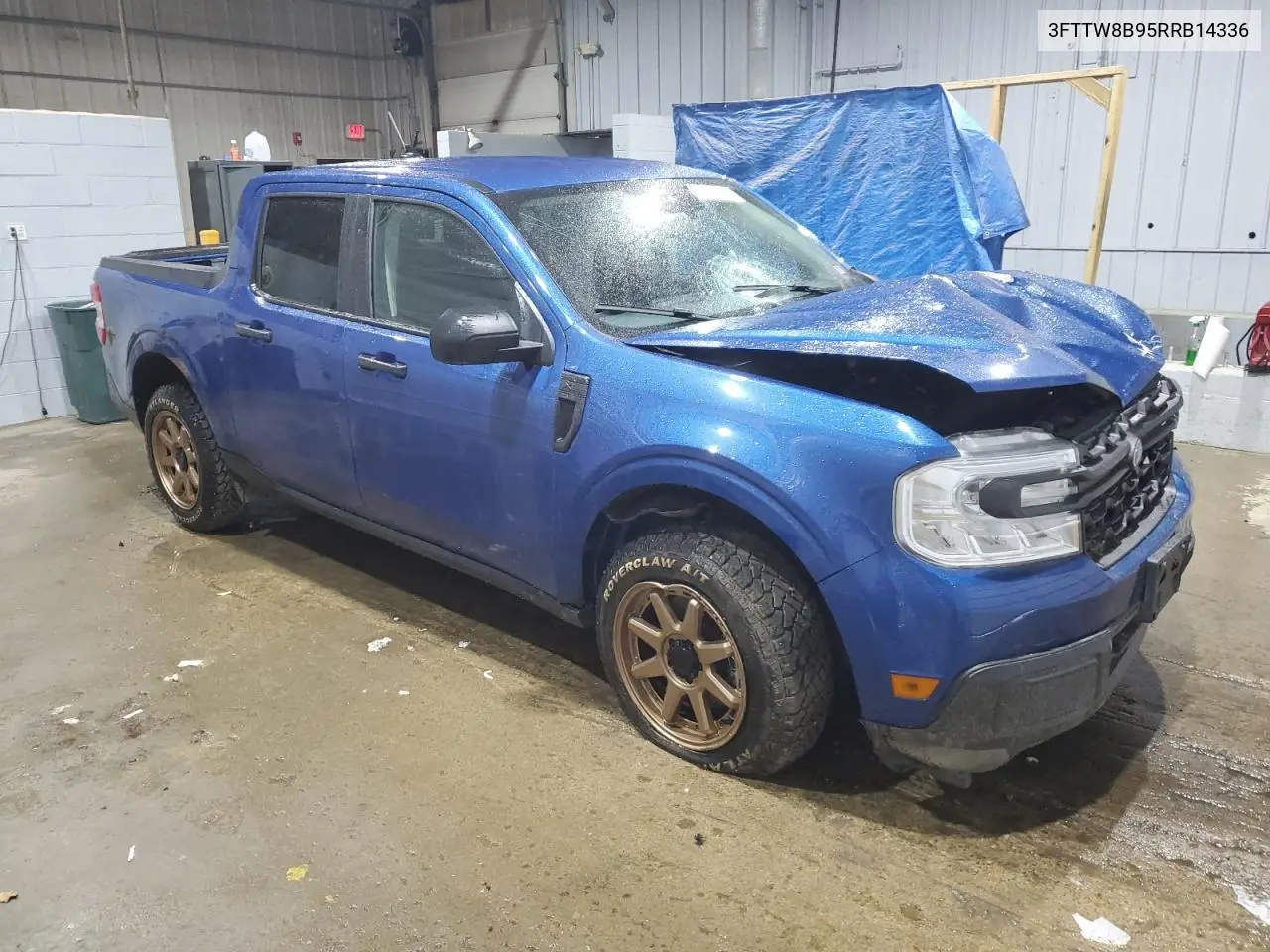 2024 Ford Maverick Xl VIN: 3FTTW8B95RRB14336 Lot: 61613765
