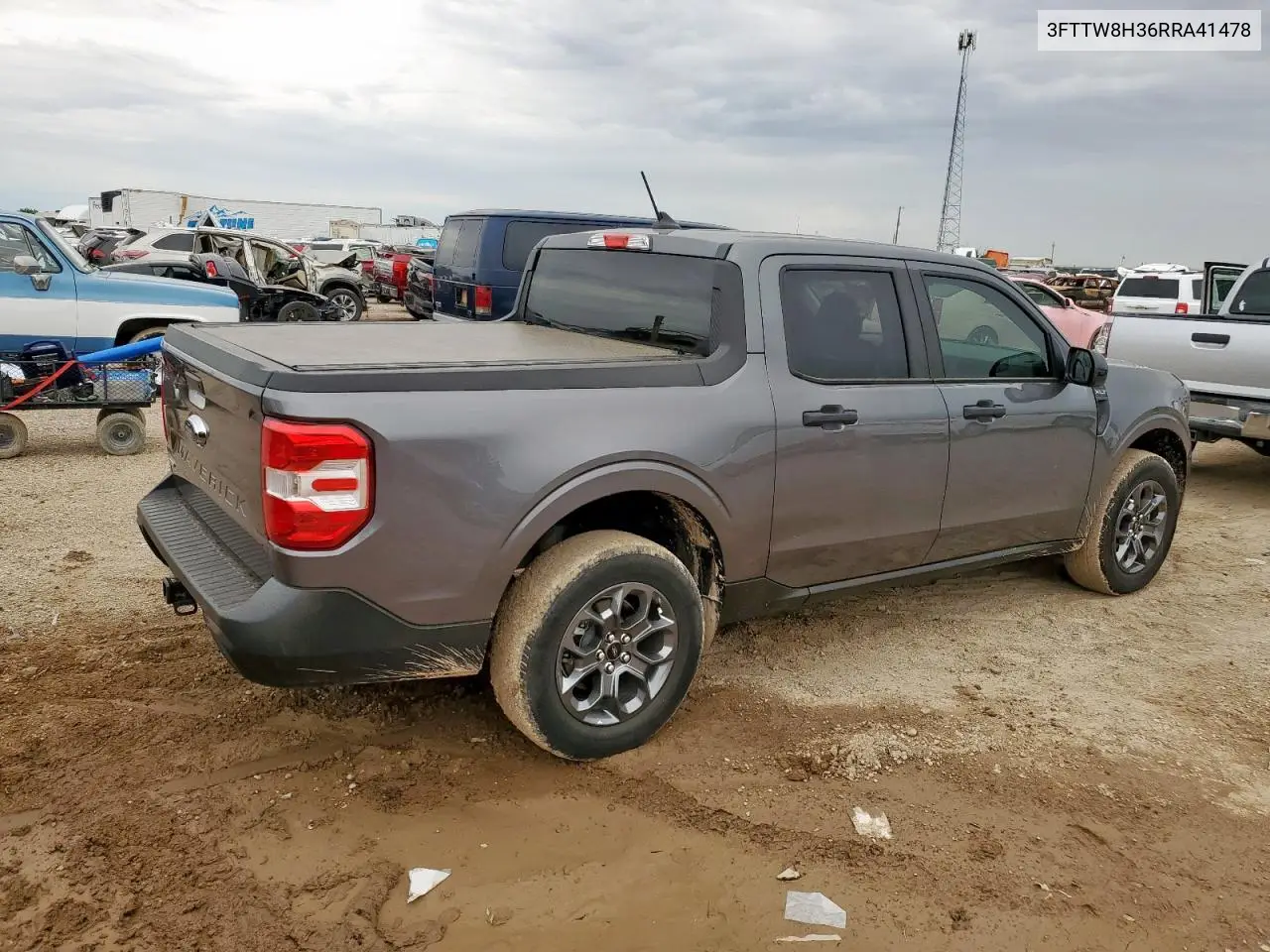 2024 Ford Maverick Xlt VIN: 3FTTW8H36RRA41478 Lot: 61676805
