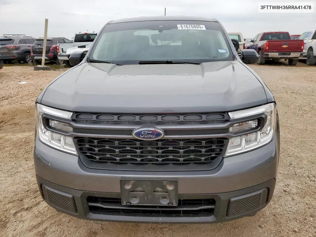 2024 Ford Maverick Xlt VIN: 3FTTW8H36RRA41478 Lot: 61676805