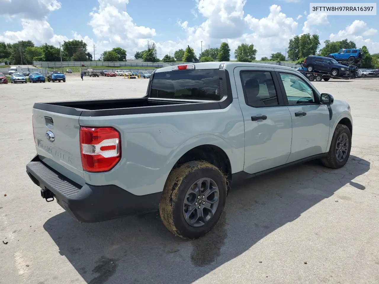 2024 Ford Maverick Xlt VIN: 3FTTW8H97RRA16397 Lot: 62136895